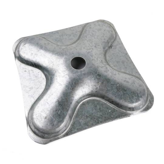 Accessory truss spigot of 50x3 mm square base 140x140mm