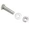 Schraubenmutter und Unterlegscheibe  40mm M10 Silber