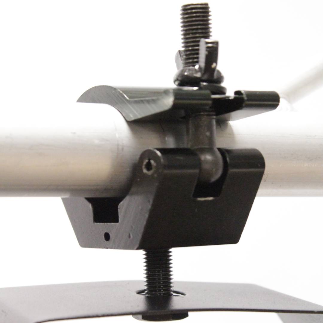 Schroefmoer en ring zwart M10 40mm