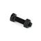 Screw and nut M10 black color 40mm