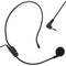 Headband microphone wired minijack 3.5mm for conferences audio guides sports activities