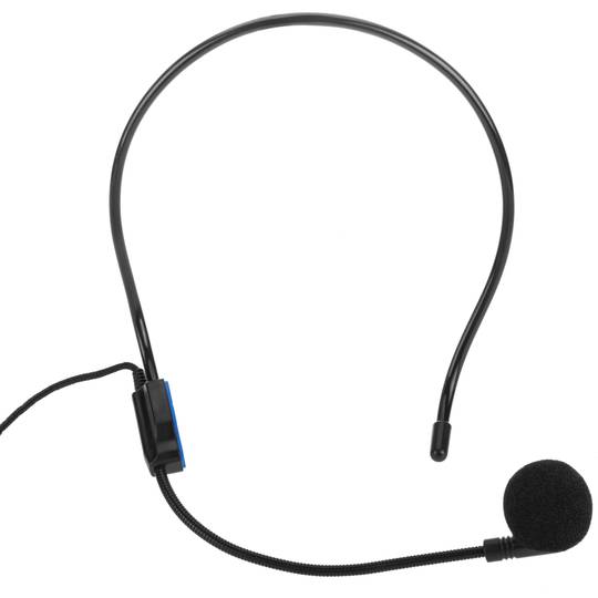 Headband microphone wired minijack 3.5mm for conferences audio guides sports activities