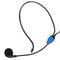 Headband microphone wired minijack 3.5mm for conferences audio guides sports activities