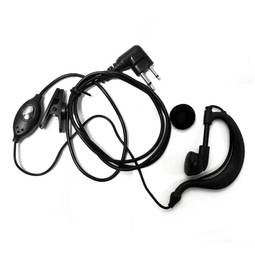 Auricular amb micro per ràdio transceptor de 2 connectors