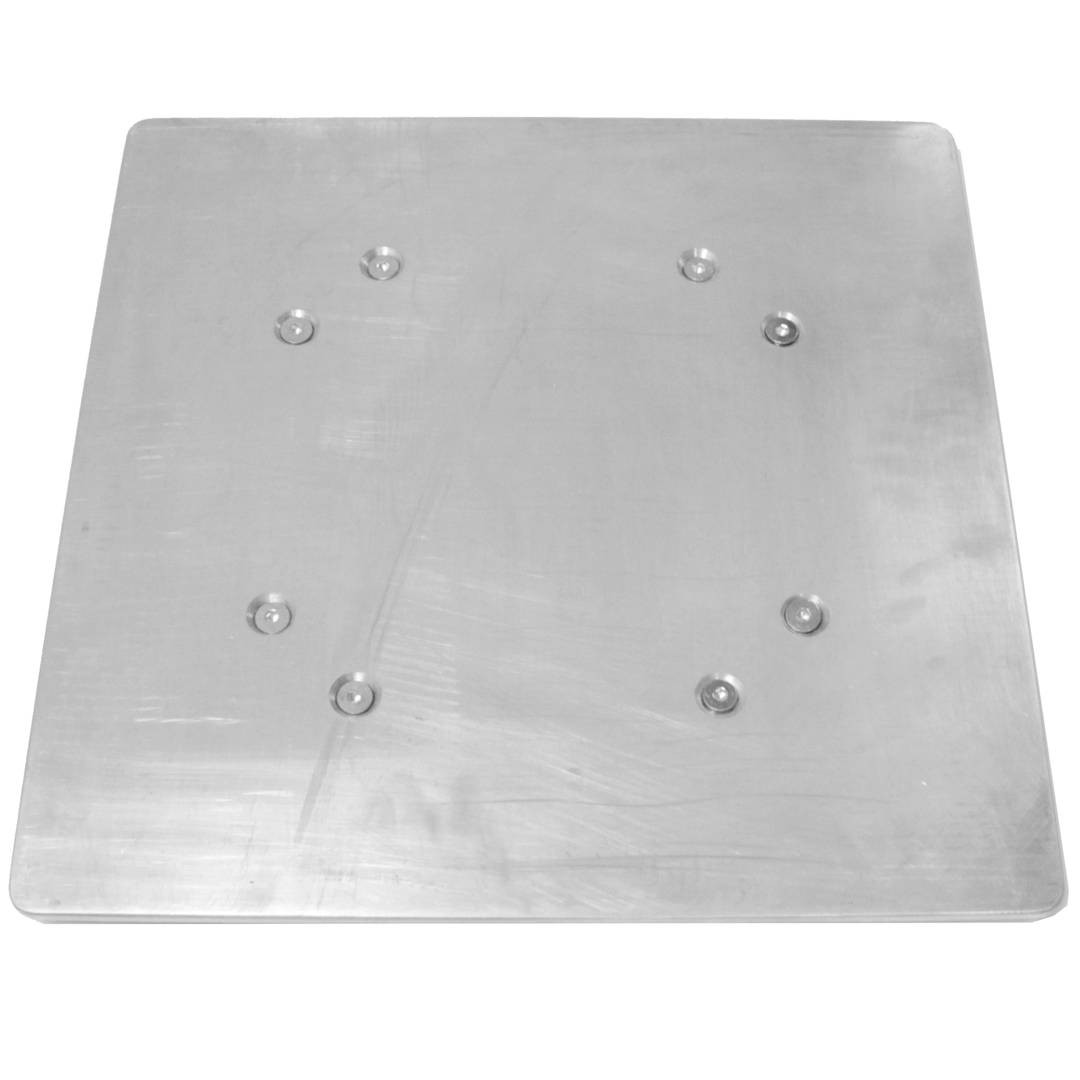 Treillis métallique de base carrée plaquée côté 300mm