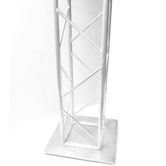 Treillis métallique de base carrée plaquée côté 300mm