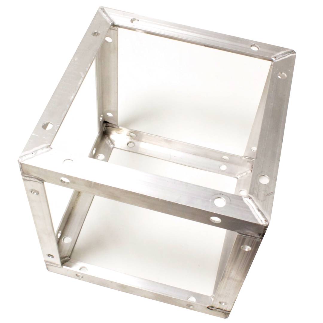 300 mm kwadratowa aluminiowa srebrna piasta z kratownicą