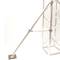 Tubo de soporte a suelo para truss de diámetro 30mm y largo 150cm