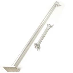 Tubo de soporte a suelo para truss de diámetro 30mm y largo 200cm
