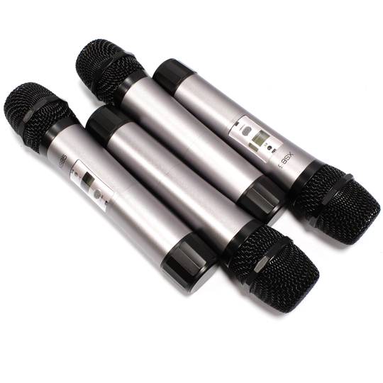 Wireless Microphones UHF 600-920MHz programmable receiver rack for groups G1 G2 G3 G4