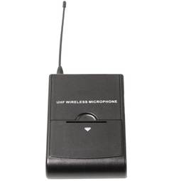 Trasmettitore matraccio wireless per microfono UHF 760-810 MHz gruppo G2