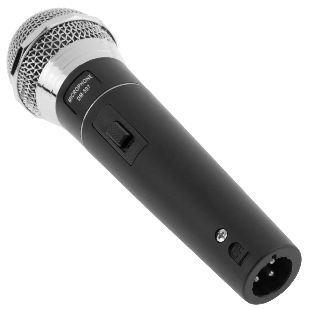 Microfone dinâmico para karaokê e conferências 80-12500 Hz
