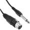 Microfone dinâmico para karaokê e conferências 80-12500 Hz