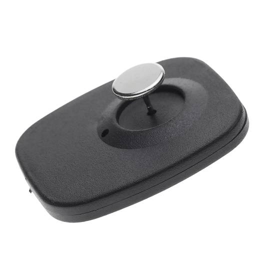 Étiquette antivol compatible EAS RF 8,2 MHz 47 x 42 mm noir avec broche 100 unités