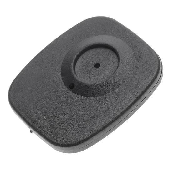 Étiquette antivol compatible EAS RF 8,2 MHz 47 x 42 mm noir avec broche 100 unités