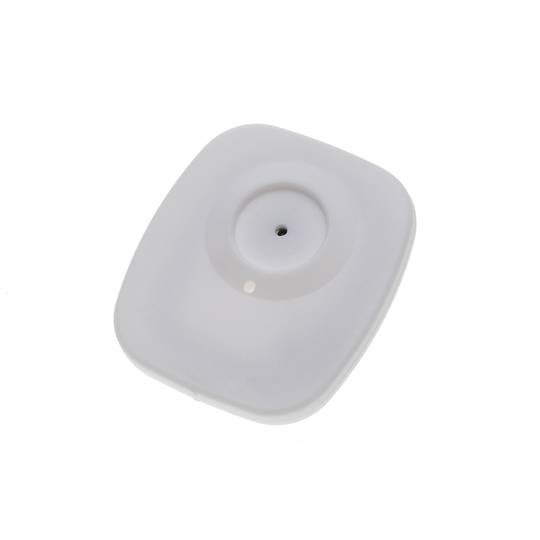 Etiqueta antirrobo compatible EAS RF 8.2 MHz 47 x 42 mm blanca con pin 25 unidades