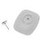 Etiqueta antirobatori compatible EAS RF 8.2 MHz 47 x 42 mm blanca amb pin 100 unitats