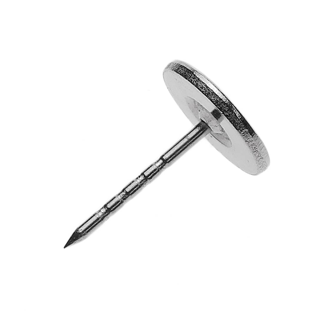 Anti-Diebstahl-Label kompatibel EAS RF 8.2MHz 47x42mm Weiß mit Stift 100 Stück
