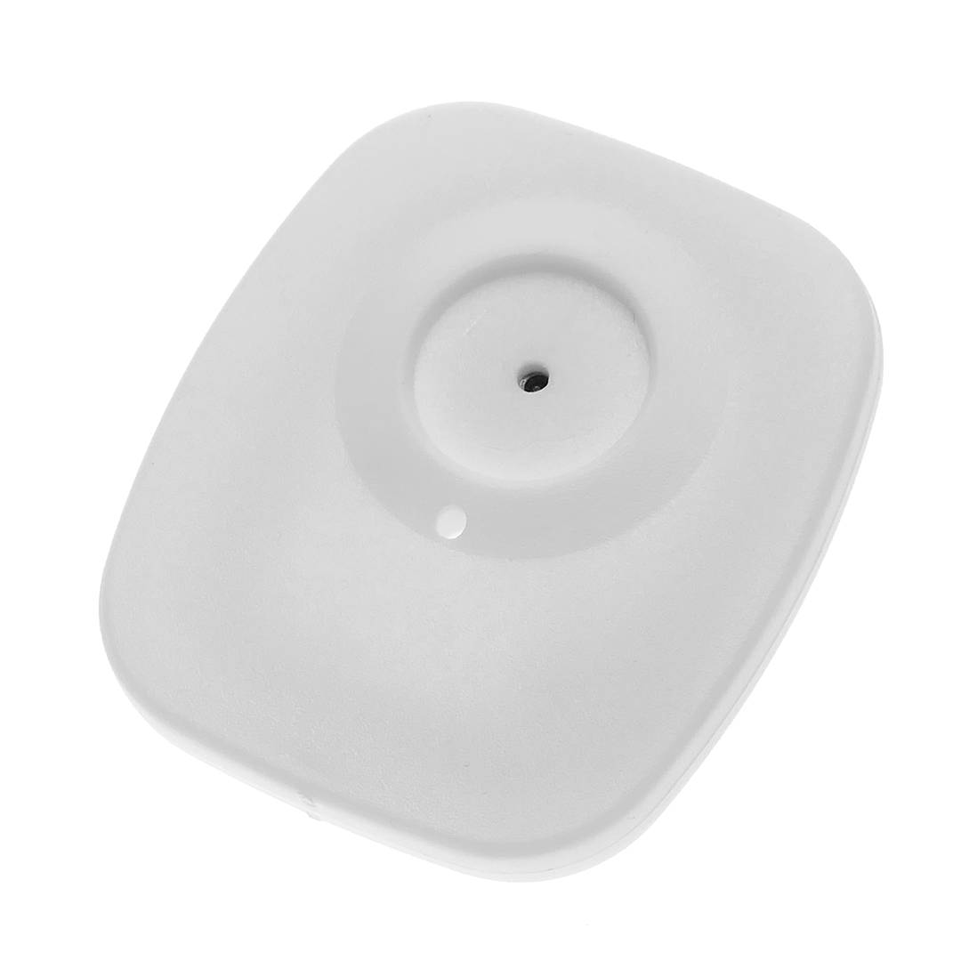 Anti-Diebstahl-Label kompatibel EAS RF 8.2MHz 47x42mm Weiß mit Stift 100 Stück