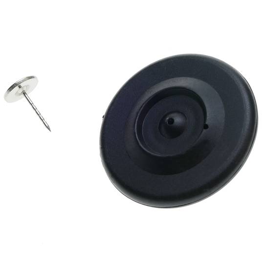 EAS RF 8,2 MHz 48 mm kompatybilny z tagiem antykradzieżowym czarny z pinem