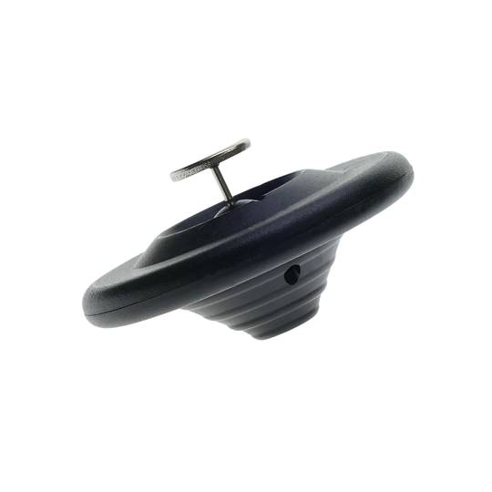 Anti-diefstal tag compatibel EAS RF 8,2 MHz 48 mm zwart anti-diefstal met pin 25 eenheden