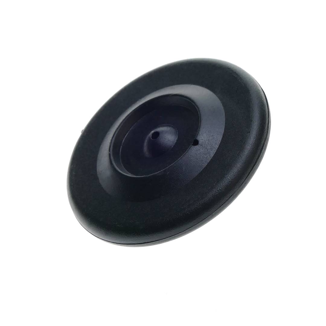 Anti-Diebstahl-Label kompatibel EAS RF 8.2MHz 48mm Schwarz mit Stift 100 Stück