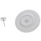 Étiquette antivol compatible EAS RF 8,2 MHz 48 mm blanc avec broche