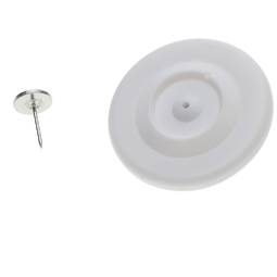 Anti-Diebstahl-Tag-kompatibles EAS RF 8,2 MHz 48 mm weiß mit Pin 100-Einheiten