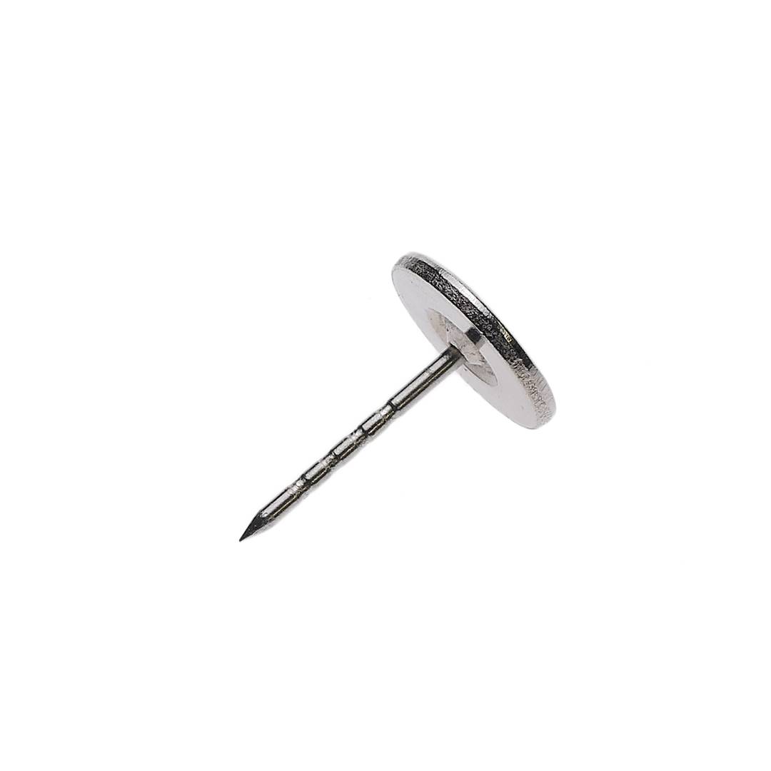 Anti-Diebstahl-Label kompatibel EAS RF 8.2MHz 48mm Weiß mit Stift 100 Stück