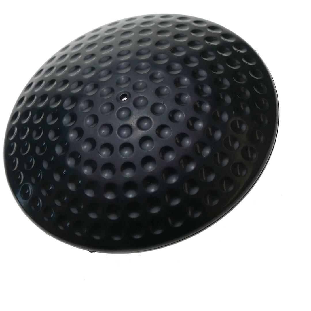 Etiqueta anti-roubo compatível RF EAS 63mm 8.2 MHz preto com pino 100 unidades