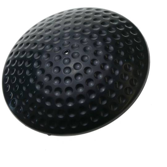 Étiquette antivol compatible EAS RF 8,2 MHz 63 mm noir avec broche 100 unités