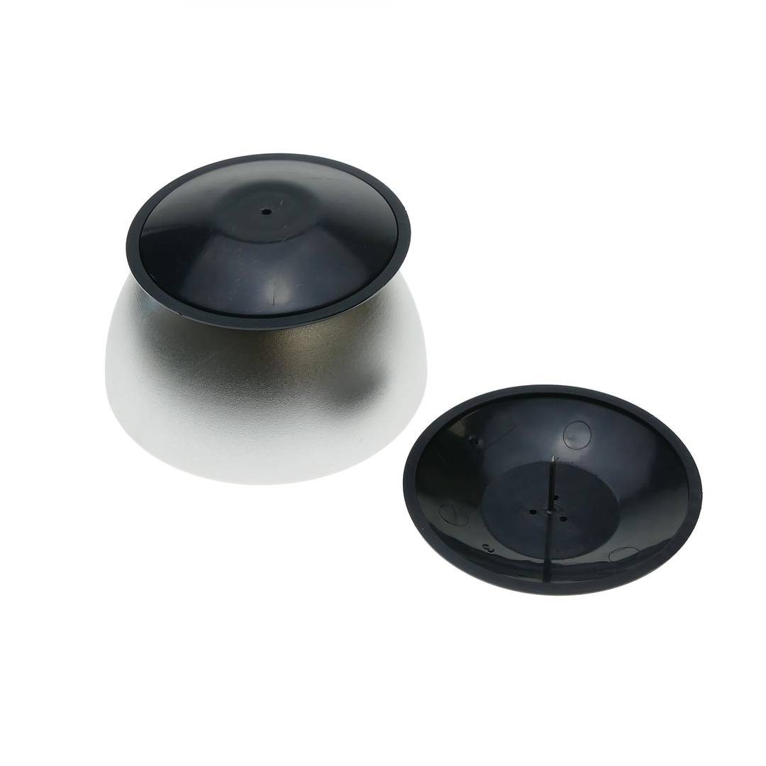 Etiqueta anti-roubo compatível RF EAS 63mm 8.2 MHz preto com pino 100 unidades