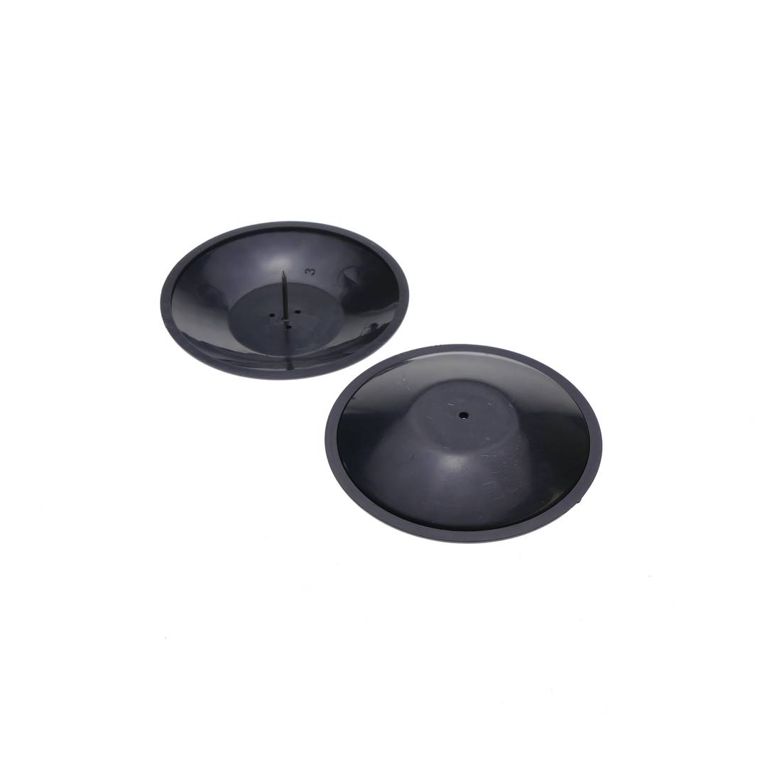 Etiqueta anti-roubo compatível RF EAS 63mm 8.2 MHz preto com pino 100 unidades