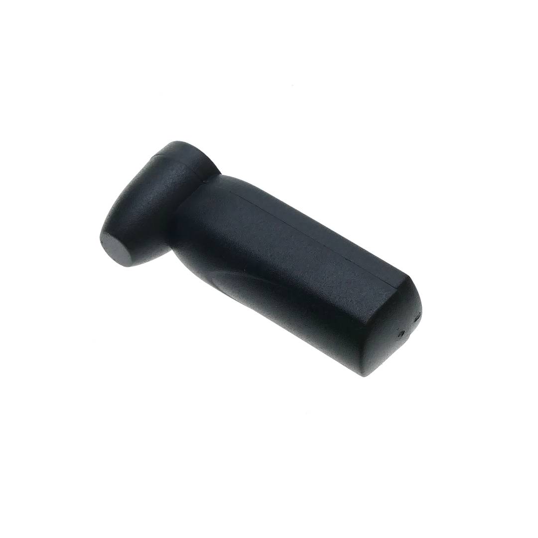 Etiqueta antifurt compatible EAS RF 8.2MHz 51x19mm negra antirobatori amb pin 100 unitats
