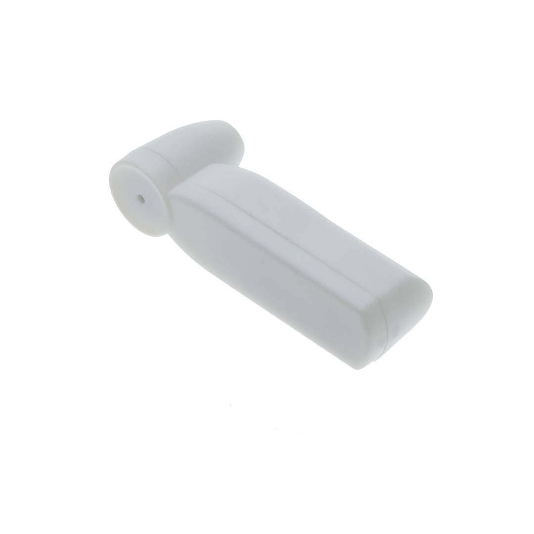 Anti-Diebstahl-Label kompatibel EAS RF 8.2MHz 51x19mm Weiß mit Stift 100 Stück