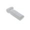 Anti-Diebstahl-Label kompatibel EAS RF 8.2MHz 51x19mm Weiß mit Stift 100 Stück