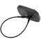 Etiqueta antihurto compatible EAS RF 8.2MHz 48x42mm negra antirrobo cable acero 100 unidades