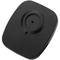 Etiqueta antihurto compatible EAS RF 8.2MHz 48x42mm negra antirrobo cable acero 100 unidades