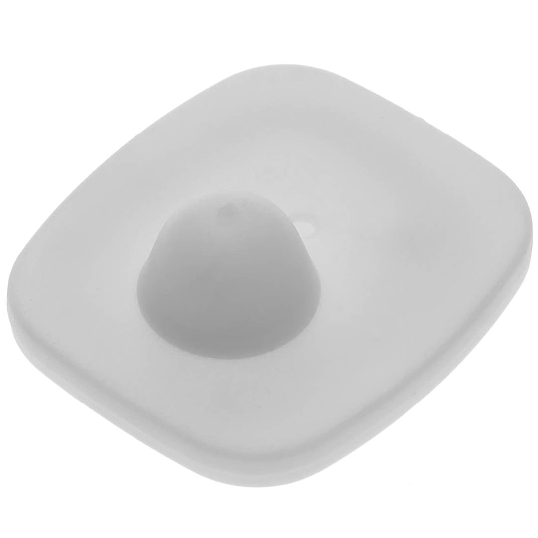 Anti-Diebstahl-Label kompatibel EAS RF 8.2MHz 48x42mm Weiß mit Stahlkabel