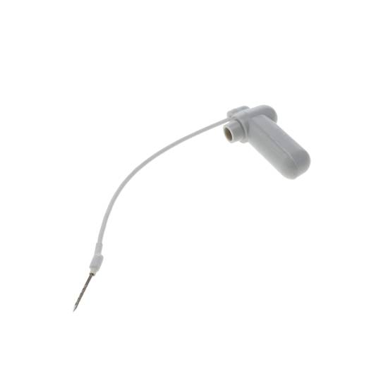 Anti-diefstal tag compatibel EAS RF 8.2MHz 50 x 13 mm witte anti-diefstal kabel staal 25 eenheden