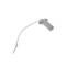 Anti-diefstal tag compatibel EAS RF 8.2MHz 50 x 13 mm witte anti-diefstal kabel staal 25 eenheden