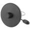 Noir RF EAS anti-vol tag supporte 8.2MHz 55mm câble antivol en acier 100 unités