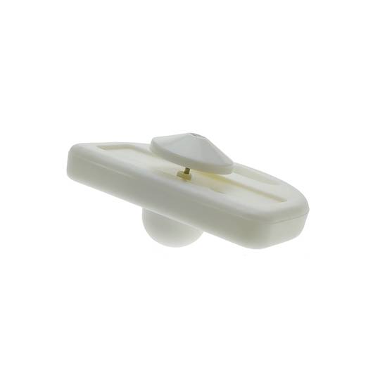 Etiqueta anti-roubo compatível RF EAS 51x135x19mm 8.2 MHz branco com pino