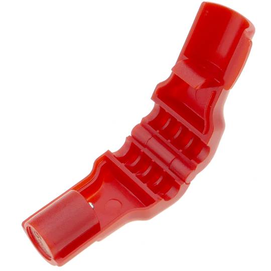 Veiligheidstag voor slatwall-haken of glazen staven compatibel met EAS RF 8,2 MHz 10-pack rode 5 mm tag