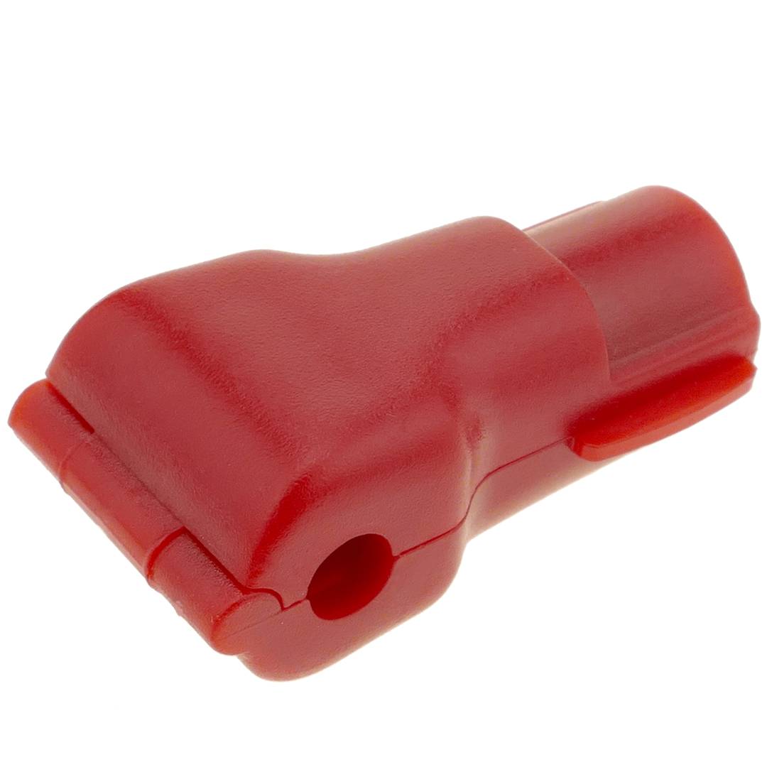 Veiligheidstag voor slatwall-haken of glazen staven compatibel met EAS RF 8,2 MHz 10-pack rode 5 mm tag