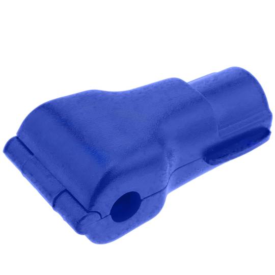 Etiqueta de seguridad para ganchos slatwall o varillas de gafas compatible con etiqueta EAS RF 8.2MHz 10-pack azul 6mm