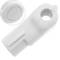 Etiqueta de segurança para ganchos de slatwall ou hastes de óculos compatíveis com a etiqueta EAS RF 8.2MHz 10 pack branco 7mm