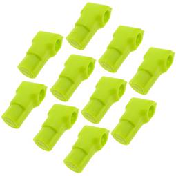 Sicherheit Label für Slatwall Haken oder Gläsern Stäbe EAS RF 8.2MHz 10-Pack grün 10mm