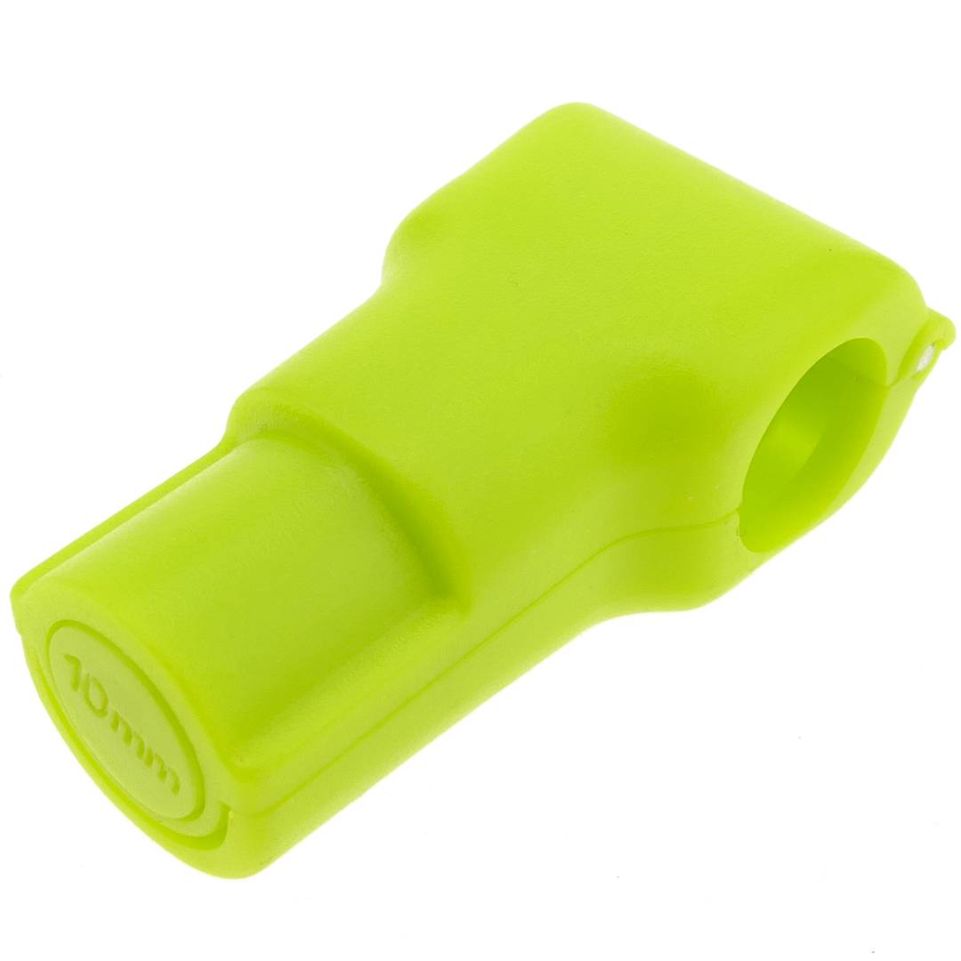 Etiqueta de seguretat per ganxos slatwall o varetes d'ulleres compatible amb etiqueta EAS RF 8.2MHz 10-pack verd 10mm