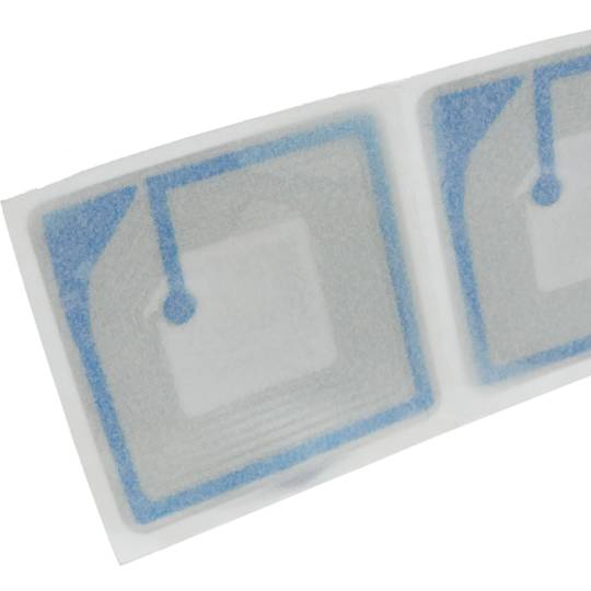 Zelfklevende etiketspoel compatibel met anti-diefstal antidiefstal EAS 8.2MHz 30x30mm wit 1000 stuks